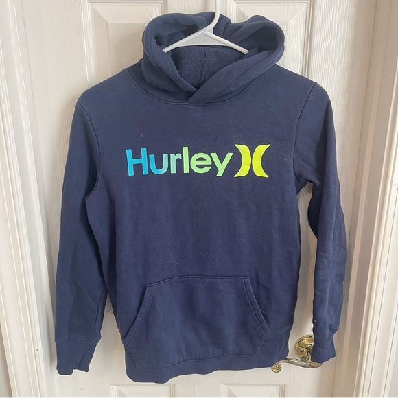 Hurley One And Only Logo Fleece Pullover Hoodie - Picture 1 of 3